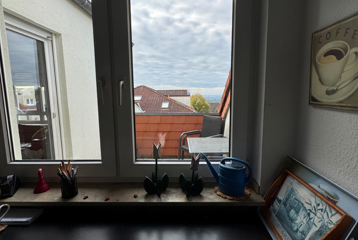 Ausblick aus der Küche