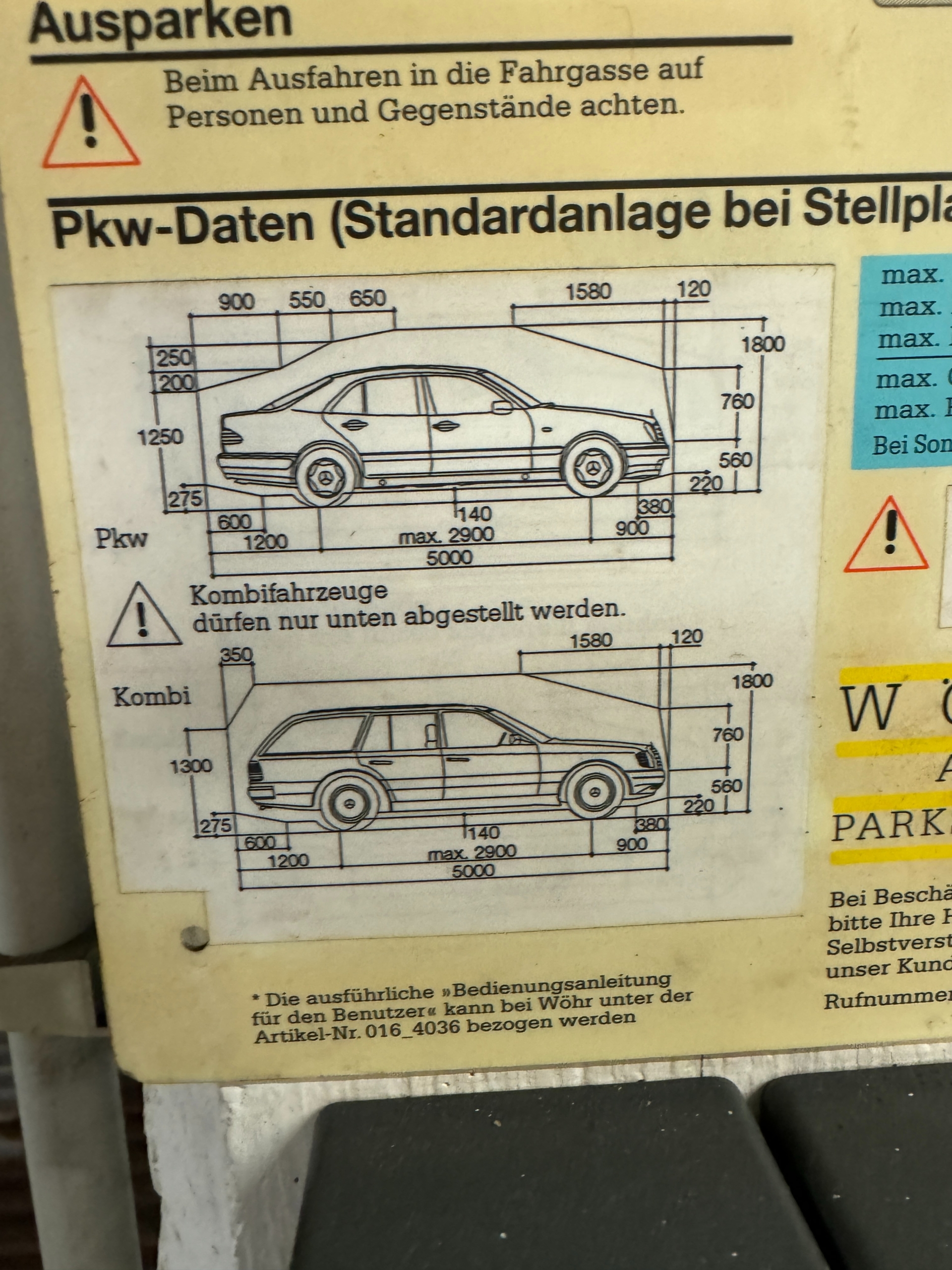 Abmessungen Duplex